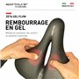 Sportourer by Selle Italia - Zeta Comfort Gel Superflow, Selle de Vélo de Ville, Gel Souple, avec Technologie Réfléchissante pou