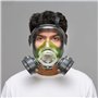 BLS Masque entier 5600 b-lock 221 A2P3 R | 1 masque entier + 2 filtres combinés 221 A2P3 R | Certifié CE | Fabriqué en Europe