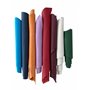 IPEA 1 kg Chutes de Cuir Colorés - Découpes Colorés de Vraie de Couleurs Mélangées en Tailles Aléatoires - Pièces de Cuir de For