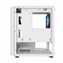 Nuwo Blitz R25 Blanc Boîtier Micro-ATX pour PC Desktop Office Gaming Mini Tour 0,50 mm SPCC avec 3 Ventilateurs Éclairage Arc-en