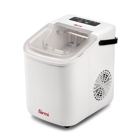GIRMI GH74 Machine à glaçons de 112 W (23 x 30 x 27 cm). Produit 8 à 10 kg de glace par jour
