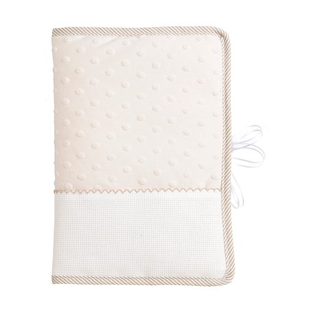 Filet - Couvre-Livret Sanitaire à Broder