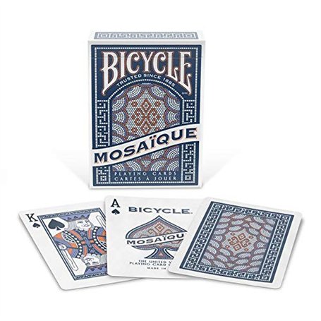 Tavoloverde Cartes à Jouer Bicycle - Mosaique