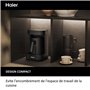 Haier I-Master Série 5 Préparateur de Boissons Chaudes et Mousseur Multi-Boissons, Programmes Lait, Café, Chocolat Chaud, Thé et