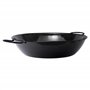 VAELLO - Plat à Paella Haut en Métal Émaillé - Plat de Cuisson Résistant, Accessoire Cuisine Extérieure Facile à Nettoyer - Poêl