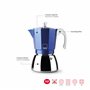 IBILI Cafetière Elba Blue 6 tasses