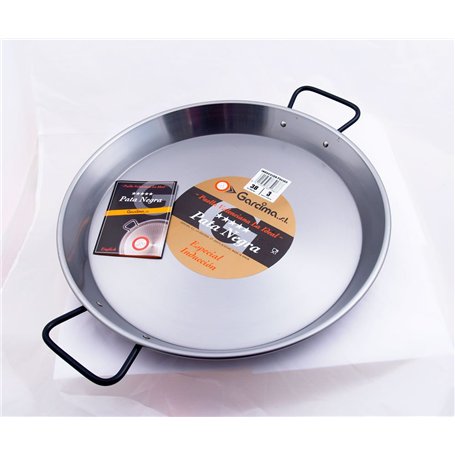 Garcima Poêle à Paella en Acier Poli