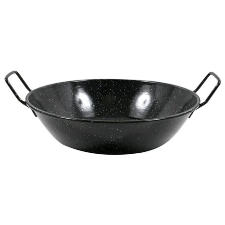 Esmaltaciones L'étoile martelée-Plat à Paella Creux bordoneada 36 cm 7 L
