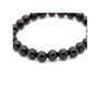 ROCKING GIFTS Bracelet turmaline noir, balles 8 mm