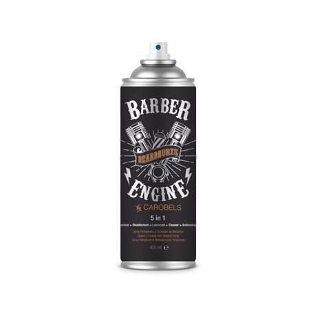 Beardburys Spray nettoyant 5 en 1 pour tondeuse à cheveux