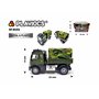 PLAYJOCS GT-8151 - Camion militaire - Véhicule en métal et plastique - Jouet pour enfants et collectionneurs.