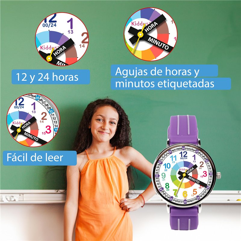 Montre Enfant Pacific Time Quartz – Motif Cheval Sur Plage, Garçon & Fille