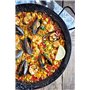 Menax - Poêle à Paella - Plat à Paëlla - Acier Émaillé Vitrifié - Revêtement Antiadhésif - 28 cm