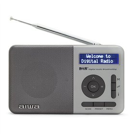 Aiwa RD-40DAB/SL : Radio Portable numérique Rechargeable (Dab/Dab+/FM