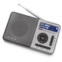 Aiwa RD-40DAB/SL : Radio Portable numérique Rechargeable (Dab/Dab+/FM,Haut-Parleur intégré, 100 présélections, Affichage Dot Mat