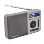 Aiwa RD-40DAB/SL : Radio Portable numérique Rechargeable (Dab/Dab+/FM,Haut-Parleur intégré, 100 présélections, Affichage Dot Mat