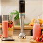 Cecotec Katana TotalDestroy 1500XL DOubleKatana Hand Blender, 1500 W, Dual Blade System, 21 speed and Turbo, 4 blades with Black