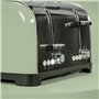 Cecotec Grille-pain vertical Toastin' time 1700 Double Green, 1700 W, Double fente courte et large de 3,8 cm, Varillas Supérieur