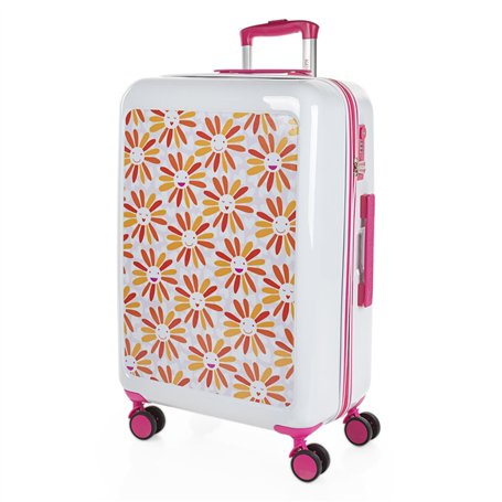 AGATHA RUIZ DE LA PRADA - Valise Moyenne - Valise Rigide. Valise a Roulette. Valise Soute Avion - Valise De Voyage Résistante en