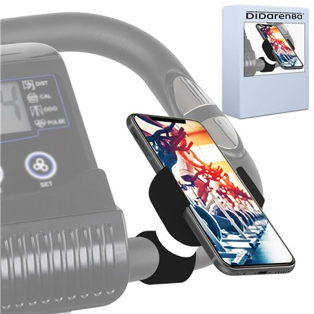 Support Telephone Velo Appartement Home Trainer Tapis de Course Universel Convient aux Smartphones jusqu'a 7