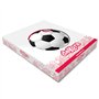 dekora - Décoration pour Gâteau d'Anniversaire d'Enfants - Disque Comestible Sans Sucre Ballon de Football | Diamètre 15,5 cm