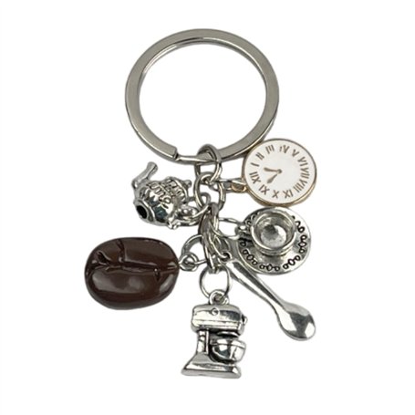 Porte-clés café - Porte-clés avec montre