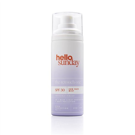 The Retouch One Sun Face Mist SPF 30 Pa Plus by Hello Sunday for Women - 2.54 oz Mist