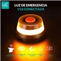 WE Lumière d'urgence pour voiture DGT 3.0 (obligatoire) homologué DGT avec géolocalisation | Balise V16 connectée [Données inclu