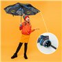 BONNYCO Parapluie Pliant Enfant Batman Parapluie Enfant Noir pour Sac, Sac a Dos ou Voyage | Umbrella Anti Tempete avec Structur
