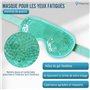 Vidaprime Masque Yeux Froid - Gel Anti-Cernes pour Yeux Fatigués et Gonflés - Réutilisable pour le Visage