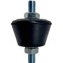 RASMACOR | Silent Bloc Conique pour Climatiseur M8 | Lot 4 Silent Bloc M8 | Pied Anti Vibration | Pour Support Mural Climatiseur