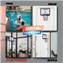 Mini Panier de Basket Intérieur BERAXPOL pour Enfants et Adultes, Tableau de Basket à Suspendre sur Porte, Pack Complet avec Pan
