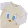 Barboteuse à Manches Longues pour Bébé Looney Tunes Jaune