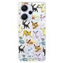 Coque compatible avec Xiaomi Redmi Note 13 Pro Plus 5G sous licence officielle Pokémon Eevee Evolutions Coque en silicone transp