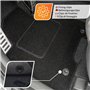 J&J AUTOMOTIVE | Tapis De Sol Noir Velours sur Mesure pour Arkana Depuis 2020 4 pcs, Base Antidérapante,Tapis conducteur renforc