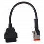 SIXTOL Mechanic Cable 21 - Réduction OBD-II 6 Broches Compatible avec Motos Harley-Davidson - Adaptateur de Diagnostic - Accesso