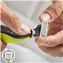 Philips OneBlade Face + Body, Taillez, Stylisez, Rasez, Toutes les longueurs de poils, 1 lame pour le visage et 1 lame pour le c