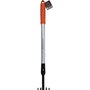 BLACK+DECKER Râteau Jardin à 5 Dents - Haute Réglable de 66 à 100 CM - Outillage de Jardin - Acier au Carbone, Fibre de Verre et