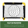 Umbro Cage de Foot 50 x 44 x 44 cm - Ensemble de 2 Buts de Foot - Mini But Pliable - Kit Entrainement Football pour Enfants et A
