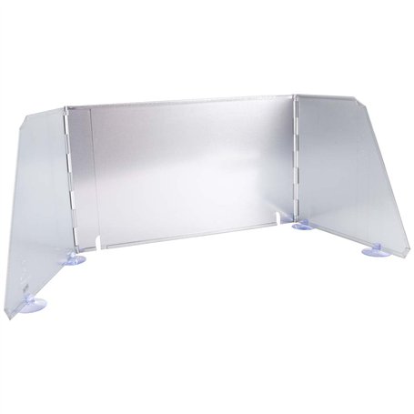 Bo-Camp - Paravent rëchaud - Universel - Réglable - Acier