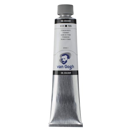 Van Gogh Tar Lenth oil paint 200ml Titanium White 411 193 (japan import)