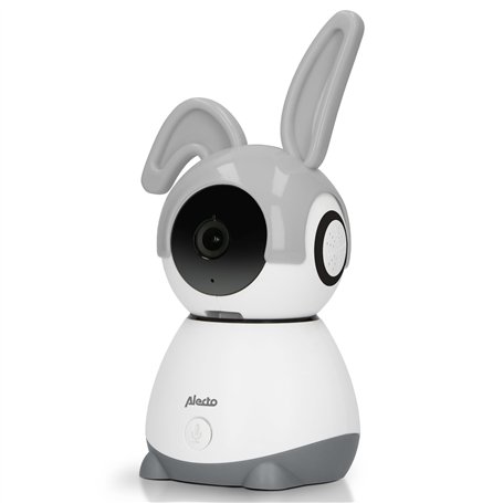 Alecto Babyphone WiFi avec caméra - Visiophone Bebe avec caméra et WLAN - SMARTBABY10 Moniteur Vidéo pour Bébé avec Vision Noctu