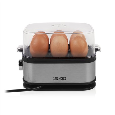 Princess 262046 Cuiseur à œufs électrique - Pour 6 œufs - Œufs durs