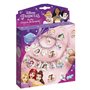 Parure de bijoux Disney Princess : bracelets à breloques avec motifs de princesses et rubans Disney - Cadeau pour fille à partir