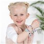 Parure de bijoux Disney Princess : bracelets à breloques avec motifs de princesses et rubans Disney - Cadeau pour fille à partir