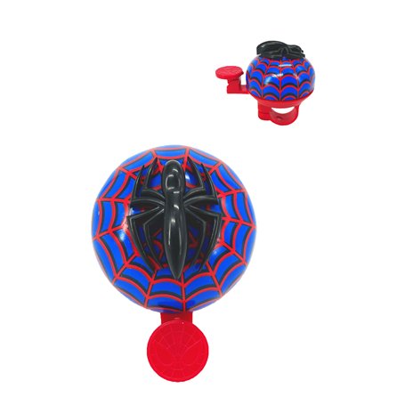 Spiderman 3D Sonnette de vélo Enfants | Spider-Man Sonnette de vélo | Jouets d'extérieur | Cadeaux pour garçons | Accessoires de