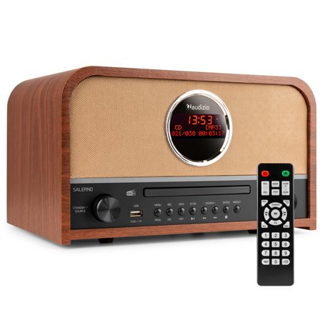 Audizio Salerno Radio Dab+ avec Lecteur CD - Bluetooth 5.0