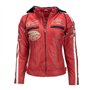 Urban Leather Mixte Leren Bikerjack 58 Urban Vestes pour femme