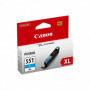 Cartouche d'encre originale Canon CLI-551C XL IP7250/MG5450 Cyan 26,99 €