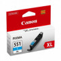 Cartouche d'encre originale Canon CLI-551C XL IP7250/MG5450 Cyan 26,99 €